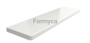 Fensterbank Marmorkonglomerat weiß 302x25x3