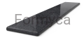 Steel Grey Halbrundstab 3cm