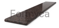 Tan Brown Halbrundstab 3cm
