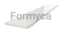 Bianco Carrara abgerundete Ecken 2cm