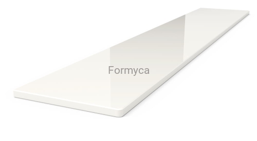 White Quartz YS abgerundete Ecken 1,8 cm