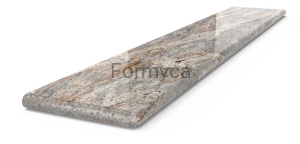 Millennium Cream HALBRUNDSTAB 3cm  - Granit Naturstein Fensterbank