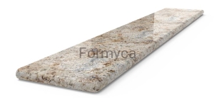 Colonial Gold HALBRUNDSTAB 3cm  - Granit Fensterbank